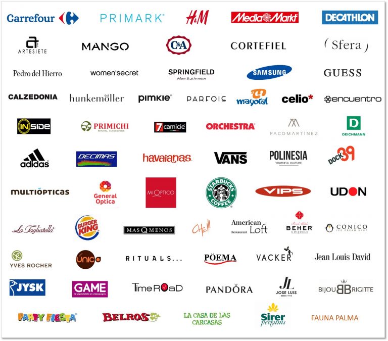 160826_Cuadro_FAN Mallorca Shopping_Marcas_Confirmadas vips