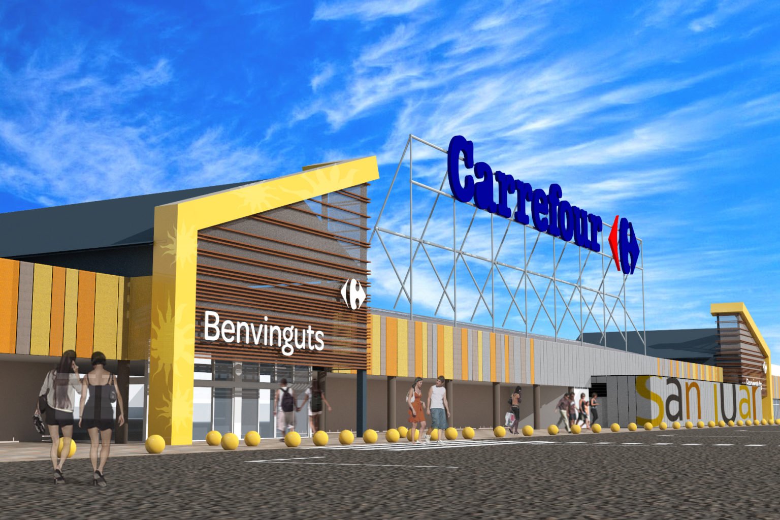 Carrefour Property y Carmila remodelan el Centro Comercial San Juan de
